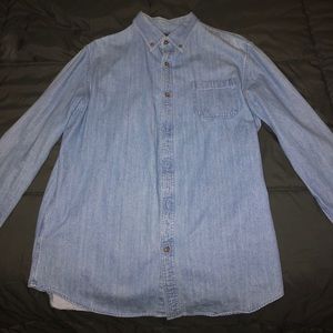 M Croft & Barrow Denim Button Down